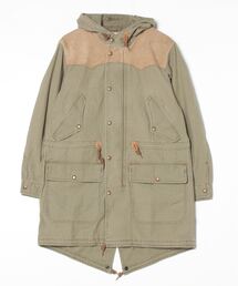 新品 RRL Wilson Parka レザーヨーク フィッシュテールパーカー TOP KHAKI】M-48 FISHTAIL PARKA / M-48フィッシュテール