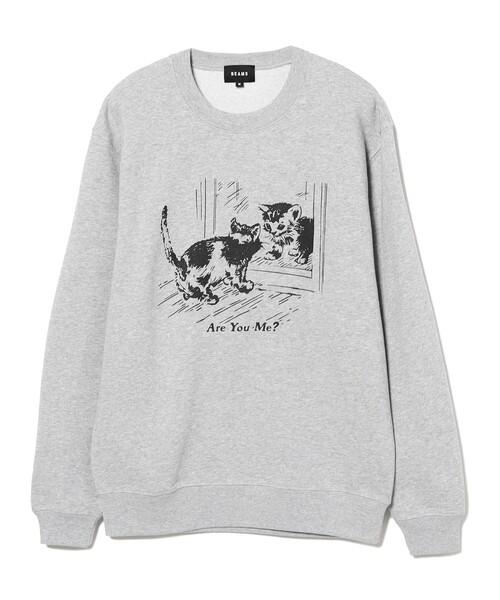 BEAMS T（ビームスティー）の「BEAMS / Are You Me? Crewneck Sweat（スウェット・メンズ・グレー/ネイビー・S/L/XL/M）」の12枚目の写真