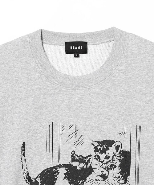 BEAMS T（ビームスティー）の「BEAMS / Are You Me? Crewneck Sweat（スウェット・メンズ・グレー/ネイビー・S/L/XL/M）」の11枚目の写真