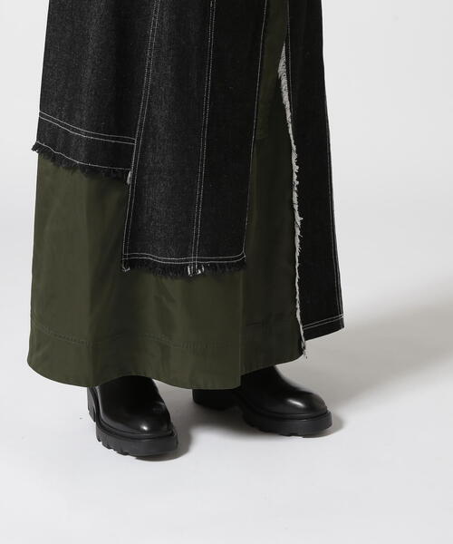 AULA AILA MA1スカート AULA AILA】MA-1 SKIRT | nouvergine