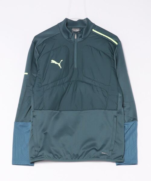 PUMA（プーマ）の「PUMA プーマ メンズ サッカー INDIVIDUAL ウィンタライズド 1/4 トップ（Tシャツ/カットソー・メンズ・ブラック/グレー系その他・XX-LARGE/LARGE/SMALL/X-LARGE/MEDIUM）」の17枚目の写真