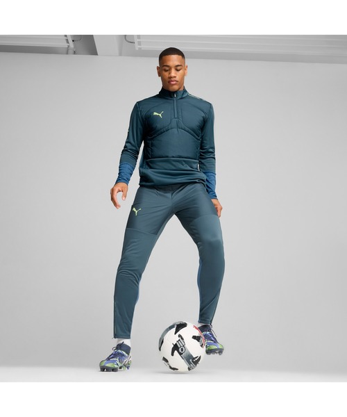 PUMA（プーマ）の「PUMA プーマ メンズ サッカー INDIVIDUAL ウィンタライズド 1/4 トップ（Tシャツ/カットソー・メンズ・ブラック/グレー系その他・XX-LARGE/LARGE/SMALL/X-LARGE/MEDIUM）」の11枚目の写真