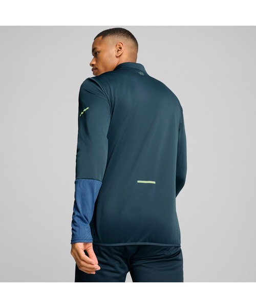PUMA（プーマ）の「PUMA プーマ メンズ サッカー INDIVIDUAL ウィンタライズド 1/4 トップ（Tシャツ/カットソー・メンズ・ブラック/グレー系その他・XX-LARGE/LARGE/SMALL/X-LARGE/MEDIUM）」の12枚目の写真