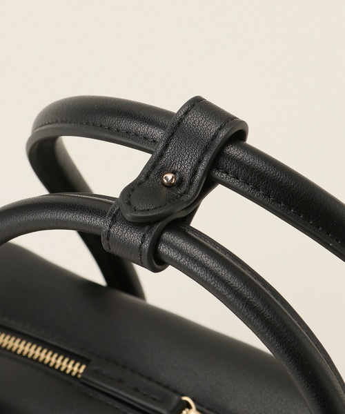 LE TALON(ルタロン)の「LE VERNIS/ル・ベルニ Eyelet wide boston(ボストンバッグ・レディース・アイボリー/ブラック・FREE)」の12枚目の写真