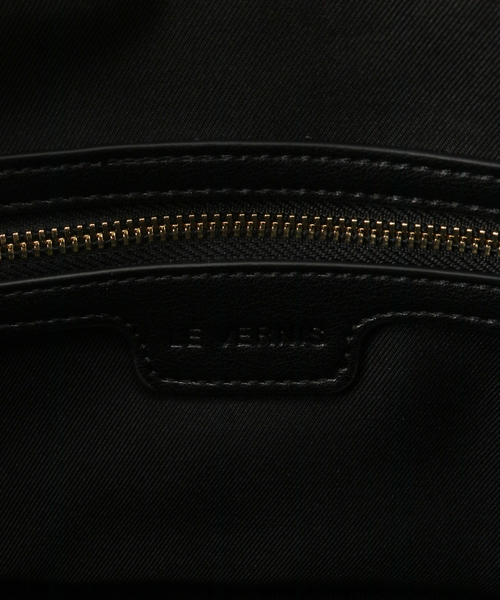 LE TALON(ルタロン)の「LE VERNIS/ル・ベルニ Eyelet wide boston(ボストンバッグ・レディース・アイボリー/ブラック・FREE)」の13枚目の写真