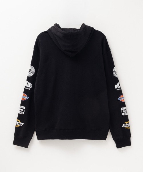 Dickies(ディッキーズ)の「裏毛袖ロゴプルパーカー(パーカー・メンズ・アッシュグレー/ブラック・XXL/XL/L/M)」の5枚目の写真