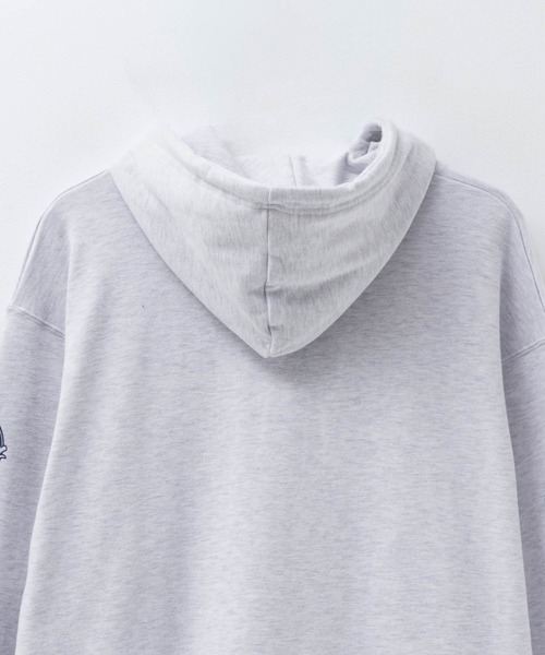 Dickies(ディッキーズ)の「裏毛袖ロゴプルパーカー(パーカー・メンズ・アッシュグレー/ブラック・XXL/XL/L/M)」の11枚目の写真
