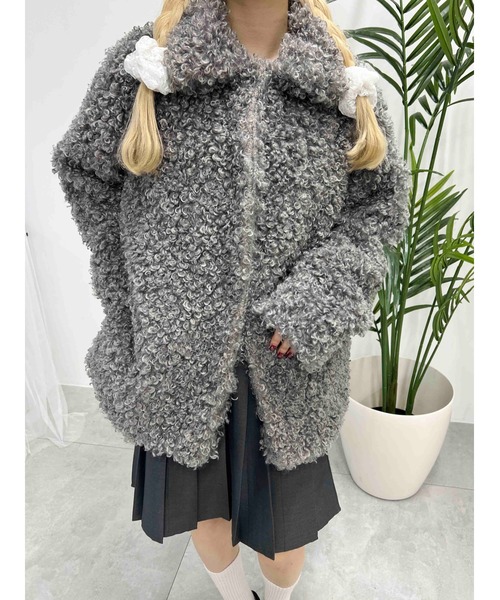 【セール】くるくるプードルジャケット（ブルゾン）｜WC（ダブル シー）