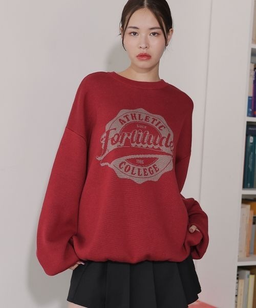 【セール】PBLIM/2WAYロゴニット（ニット/セーター）｜PBLIM（ページボーイリム）