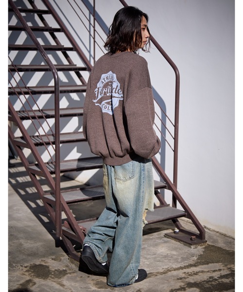 【セール】PBLIM/2WAYロゴニット（ニット/セーター）｜PBLIM（ページボーイリム）