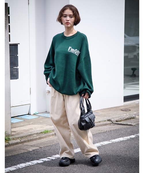 【セール】PBLIM/2WAYロゴニット（ニット/セーター）｜PBLIM（ページボーイリム）