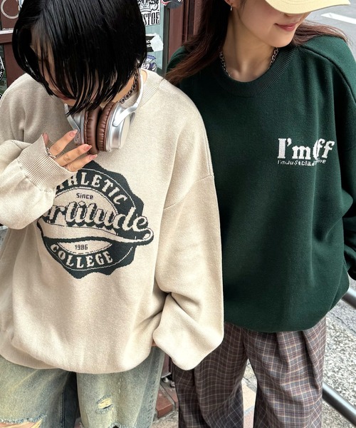 【セール】PBLIM/2WAYロゴニット（ニット/セーター）｜PBLIM（ページボーイリム）