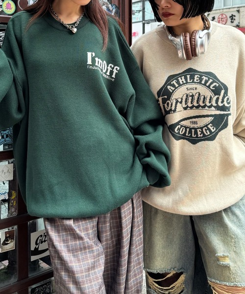 【セール】PBLIM/2WAYロゴニット（ニット/セーター）｜PBLIM（ページボーイリム）