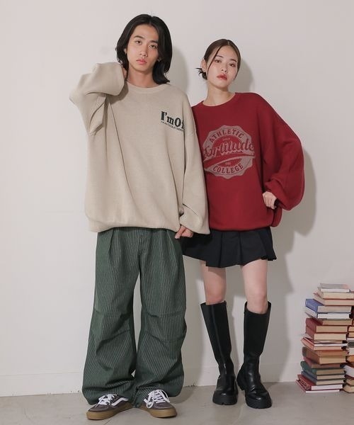 【セール】PBLIM/2WAYロゴニット（ニット/セーター）｜PBLIM（ページボーイリム）