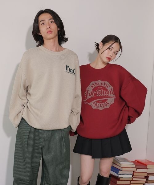 【セール】PBLIM/2WAYロゴニット（ニット/セーター）｜PBLIM（ページボーイリム）