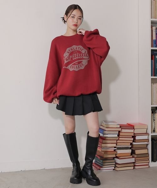 【セール】PBLIM/2WAYロゴニット（ニット/セーター）｜PBLIM（ページボーイリム）