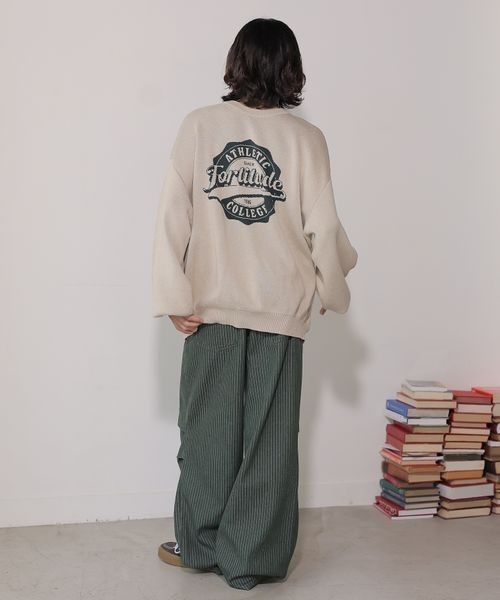 【セール】PBLIM/2WAYロゴニット（ニット/セーター）｜PBLIM（ページボーイリム）