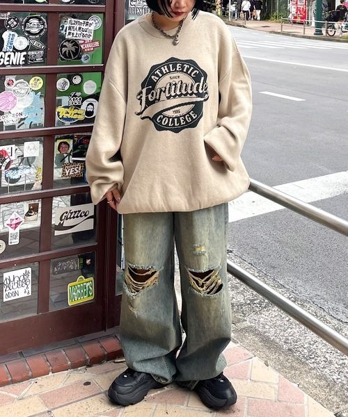 【セール】PBLIM/2WAYロゴニット（ニット/セーター）｜PBLIM（ページボーイリム）