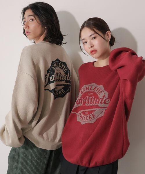 【セール】PBLIM/2WAYロゴニット（ニット/セーター）｜PBLIM（ページボーイリム）