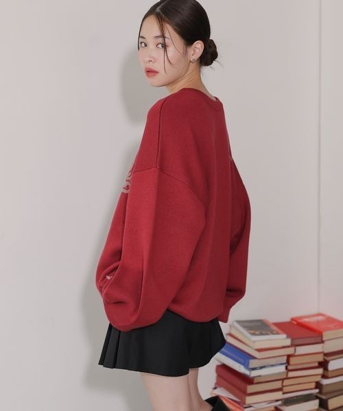 【セール】PBLIM/2WAYロゴニット（ニット/セーター）｜PBLIM（ページボーイリム）