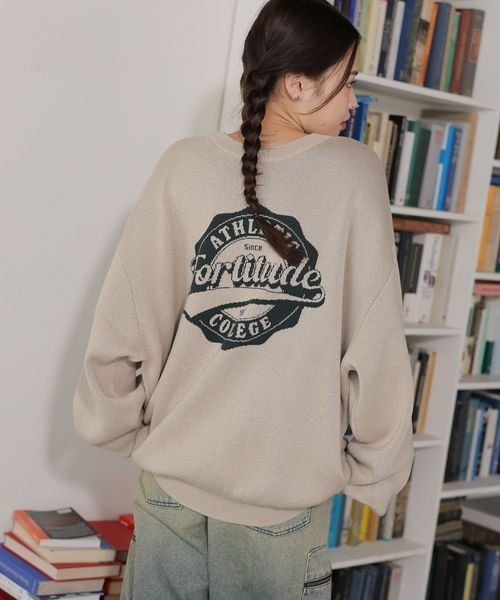 【セール】PBLIM/2WAYロゴニット（ニット/セーター）｜PBLIM（ページボーイリム）