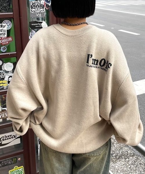 【セール】PBLIM/2WAYロゴニット（ニット/セーター）｜PBLIM（ページボーイリム）