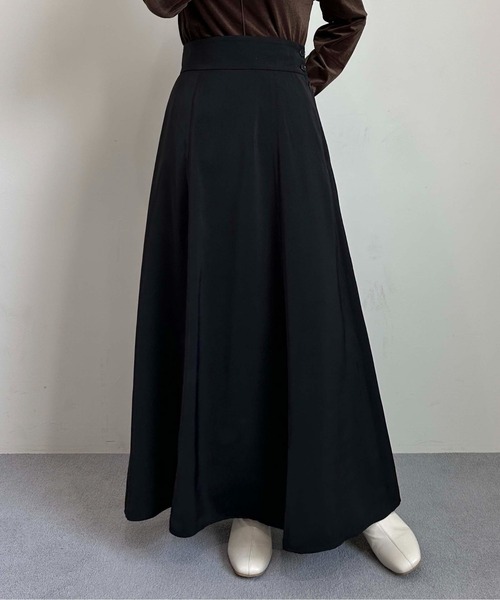 サイドボタンパターンフレアスカート（スカート）｜1chaku.（イッチャク）