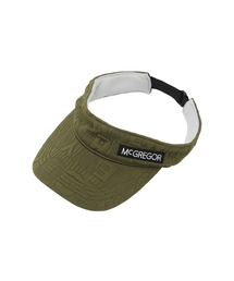 McGREGOR GOLF（マックレガーゴルフ）の「McGREGOR GOLF<ウィメンズ>キルトジャカードバイザー（サンバイザー）」