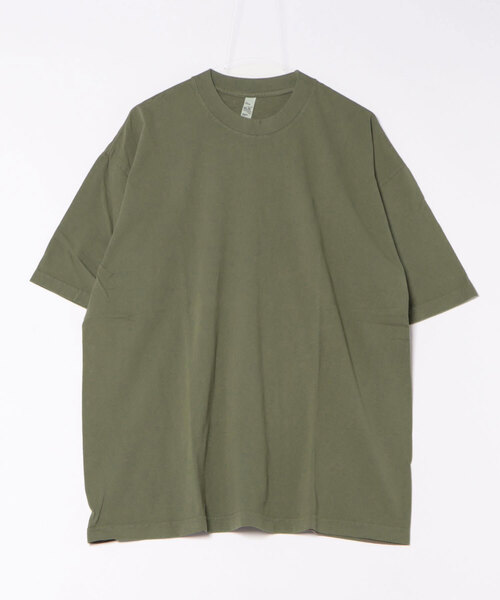 LOS ANGELES APPAREL(ロサンゼルスアパレル)の「【LOS ANGELES APPAREL】6.5oz Garment Dye CrewNeck T(Tシャツ/カットソー・レディース・ブラック/ライトグレー/スミクロ/ホワイト/ベージュ/クリアブルー/クリーム/グリーン/レッド系その他/パープル系/アーミー/オレンジ/レッド系その他2/パープル・XXX-LARGE/LARGE/X-LARGE/XX-LARGE/MEDIUM/SMALL)」の8枚目の写真