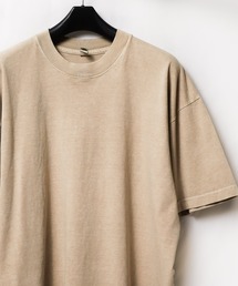 【LOS ANGELES APPAREL】6.5oz Garment Dye CrewNeck T