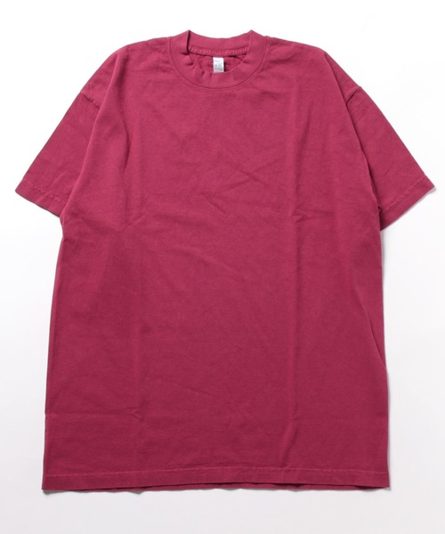 LOS ANGELES APPAREL(ロサンゼルスアパレル)の「【LOS ANGELES APPAREL】6.5oz Garment Dye CrewNeck T(Tシャツ/カットソー・レディース・ブラック/ライトグレー/スミクロ/ホワイト/ベージュ/クリアブルー/クリーム/グリーン/レッド系その他/パープル系/アーミー/オレンジ/レッド系その他2/パープル・XXX-LARGE/LARGE/X-LARGE/XX-LARGE/MEDIUM/SMALL)」の13枚目の写真
