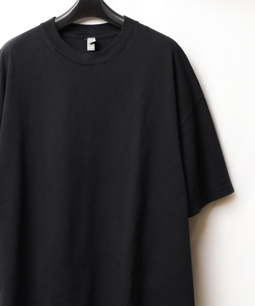 LOS ANGELES APPAREL(ロサンゼルスアパレル)の「【LOS ANGELES APPAREL】6.5oz Garment Dye CrewNeck T(Tシャツ/カットソー・レディース・ブラック/ライトグレー/スミクロ/ホワイト/ベージュ/クリアブルー/クリーム/グリーン/レッド系その他/パープル系/アーミー/オレンジ/レッド系その他2/パープル・XXX-LARGE/LARGE/X-LARGE/XX-LARGE/MEDIUM/SMALL)」の3枚目の写真
