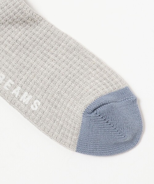 rasox（ラソックス）の「2トーン ワッフル ミドル ソックス（ソックス/靴下・メンズ・ネイビー/ホワイト/ブラック/グレー/ホワイト系その他5/ブラック系その他4・ONE SIZE）」の11枚目の写真