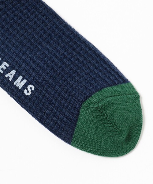 rasox（ラソックス）の「2トーン ワッフル ミドル ソックス（ソックス/靴下・メンズ・ネイビー/ホワイト/ブラック/グレー/ホワイト系その他5/ブラック系その他4・ONE SIZE）」の8枚目の写真