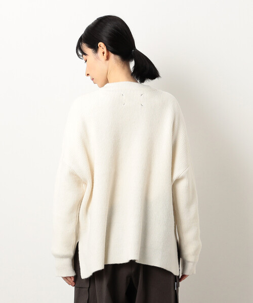 ONIGIRI（オニギリ）の「片畦　ＢＩＧニット　プルオーバー（ニット/セーター・レディース・オフホワイト/サックスブルー/ネイビー・FREE）」の16枚目の写真