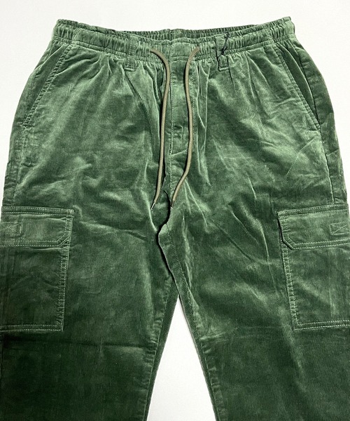 BEATJIVE（ビートジャイブ）の「カーゴパンツ コーデュロイ ワイド テーパード ジョガーパンツ メンズ（カーゴパンツ・メンズ・カーキ/ベージュ/ブラック・LARGE/MEDIUM）」の13枚目の写真