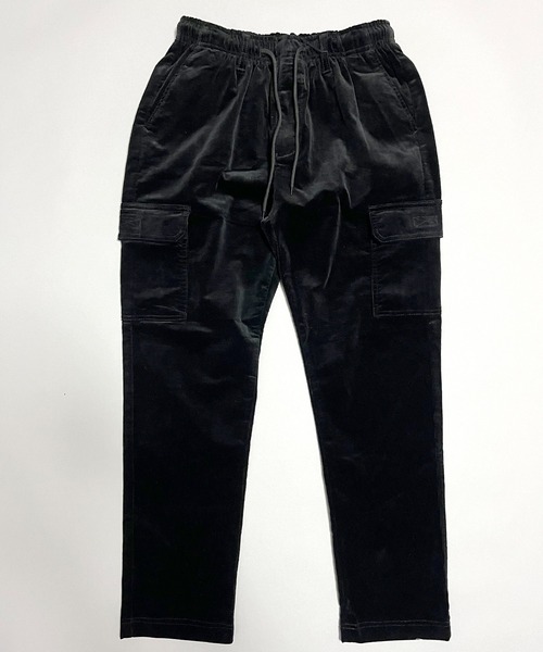 カーゴパンツ コーデュロイ ワイド テーパード ジョガーパンツ メンズ