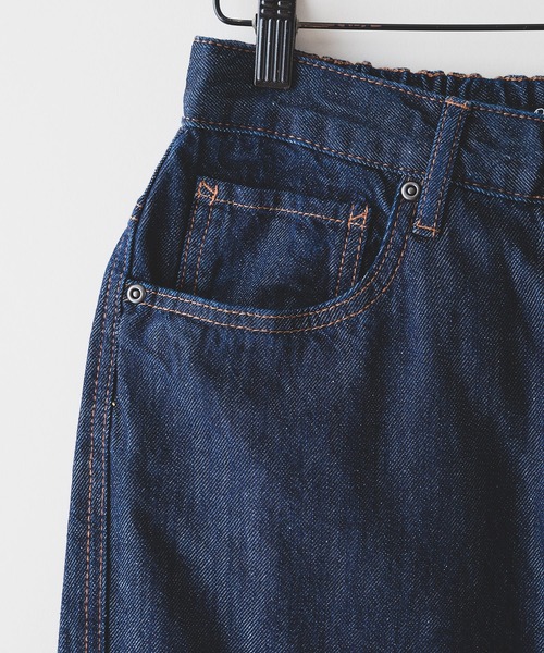 PERSON'S(パーソンズ)の「【PERSON'S JEANS/パーソンズジーンズ】BARREL パーソンズ バレル カーブ ライン パンツ(デニムパンツ・レディース・ネイビー/サックスブルー/ブルー・SMALL/LARGE/MEDIUM)」の16枚目の写真