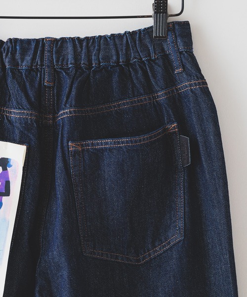 PERSON'S(パーソンズ)の「【PERSON'S JEANS/パーソンズジーンズ】BARREL パーソンズ バレル カーブ ライン パンツ(デニムパンツ・レディース・ネイビー/サックスブルー/ブルー・SMALL/LARGE/MEDIUM)」の19枚目の写真