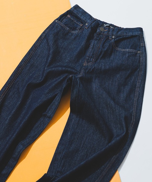 PERSON'S(パーソンズ)の「【PERSON'S JEANS/パーソンズジーンズ】BARREL パーソンズ バレル カーブ ライン パンツ(デニムパンツ・レディース・ネイビー/サックスブルー/ブルー・SMALL/LARGE/MEDIUM)」の21枚目の写真