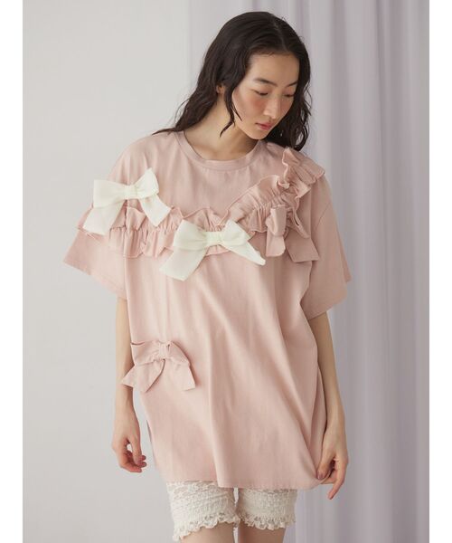 merry jenny（メリージェニー）の「レースバイカーレギンス（レギンス/スパッツ・レディース・ブラック/アイボリー・FREE）」の3枚目の写真