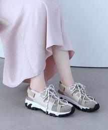 enchanted | レースアップエラスティックスニーカーサンダル(サンダル)