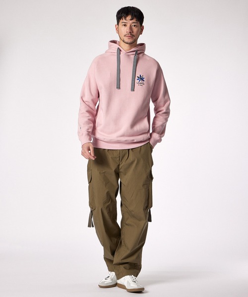 LANVIN en Bleu(ランバンオンブルー)の「【LANVIN en Bleu ESSENTIAL】VALOIS / ”マルグリット” エンブロイダリー フーディ(パーカー・メンズ・ベージュ/ピンク/チャコールグレー/オフホワイト・SMALL/MEDIUM/LARGE/X-LARGE/XX-LARGE)」の19枚目の写真