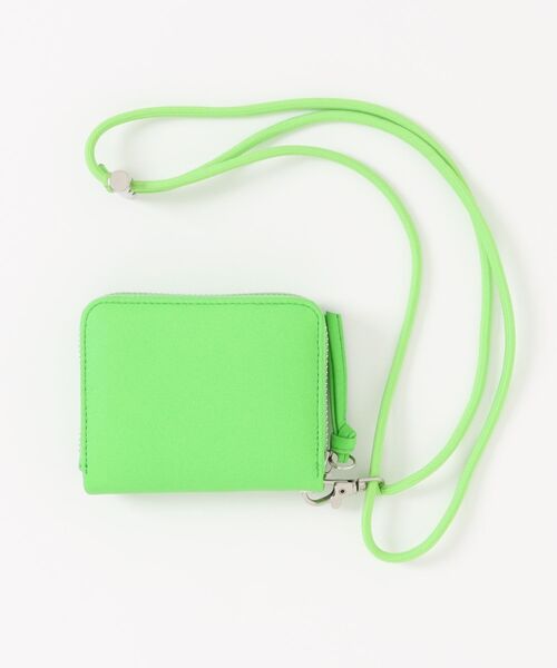 Q（キュー）の「蛍光レザーカードウォレット（カードケース・レディース・オレンジ/グリーン・ONE SIZE）」の16枚目の写真