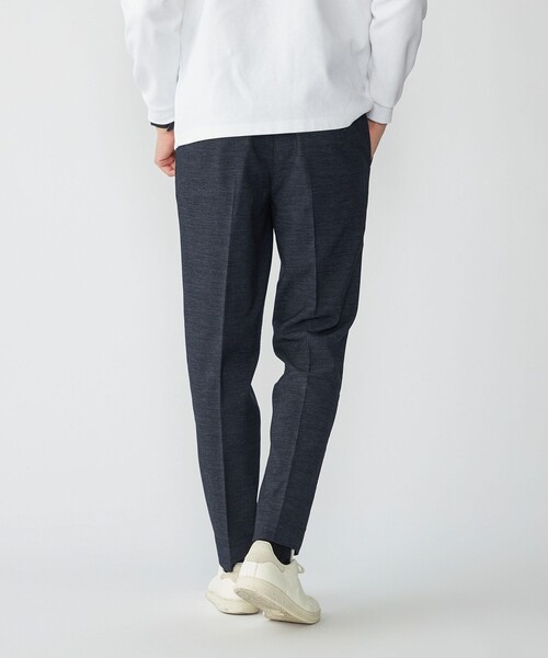 【WEB限定】SHIPS: WONDER デニムライク 裏起毛 スラックス（スラックス）｜SHIPS（シップス）