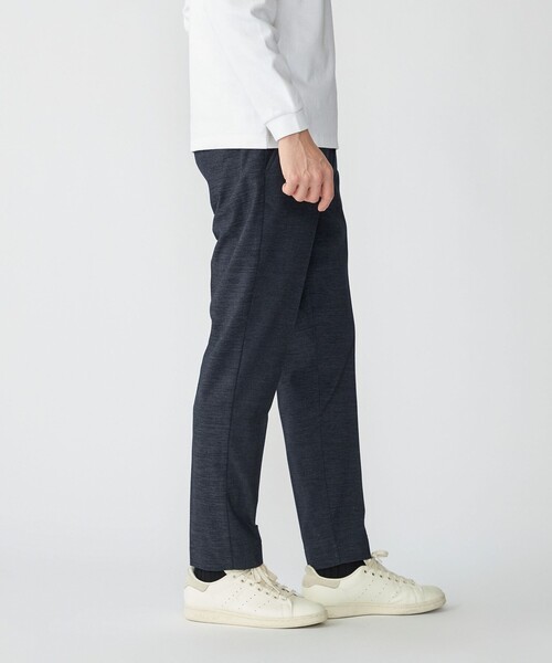 セール】【WEB限定】SHIPS: WONDER デニムライク 裏起毛 スラックス