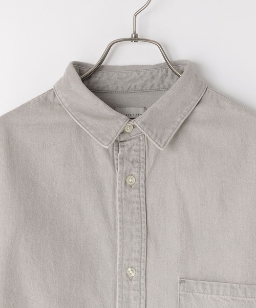 LOWRYS FARM（ローリーズファーム）の「デニムカコウシャツ　 289059（シャツ/ブラウス・メンズ・ブルー/グレー・LARGE/MEDIUM）」の16枚目の写真