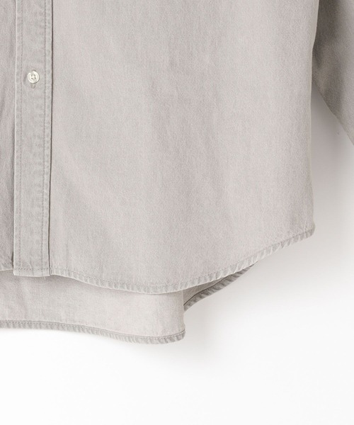 LOWRYS FARM（ローリーズファーム）の「デニムカコウシャツ　 289059（シャツ/ブラウス・メンズ・ブルー/グレー・LARGE/MEDIUM）」の18枚目の写真