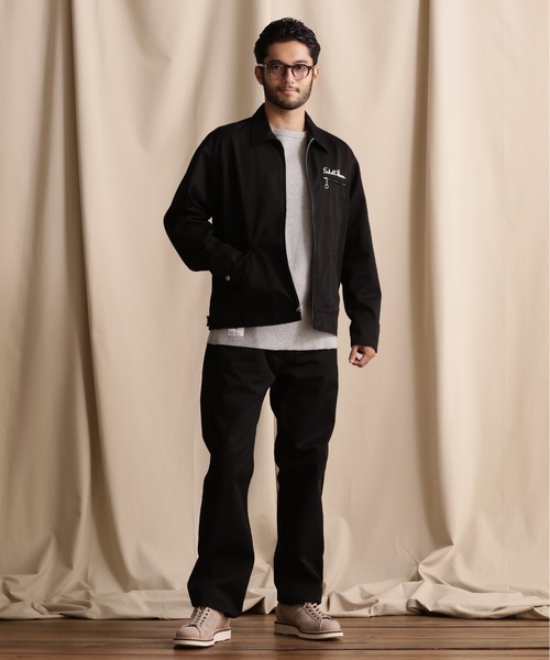 schott(ショット)の「Schott/ショット/TC WORK PANTS/ティーシー ワークパンツ(チノパンツ・メンズ・ブラック/グレー/カーキ・XL/M/S/L)」の11枚目の写真
