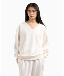 ARMANI EXCHANGE（アルマーニエクスチェンジ）の「【A|X アルマーニ エクスチェンジ】AXロゴ　Vネックスウェットプルオーバー（EC限定カラー含）（スウェット）」